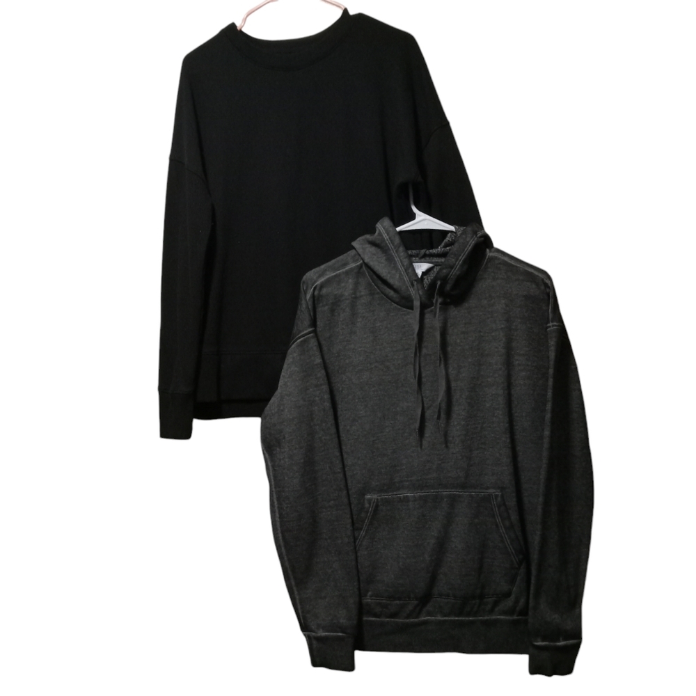 Time and Tru hoodie long sleeve 2 packs size M (8-10) sweatshirt